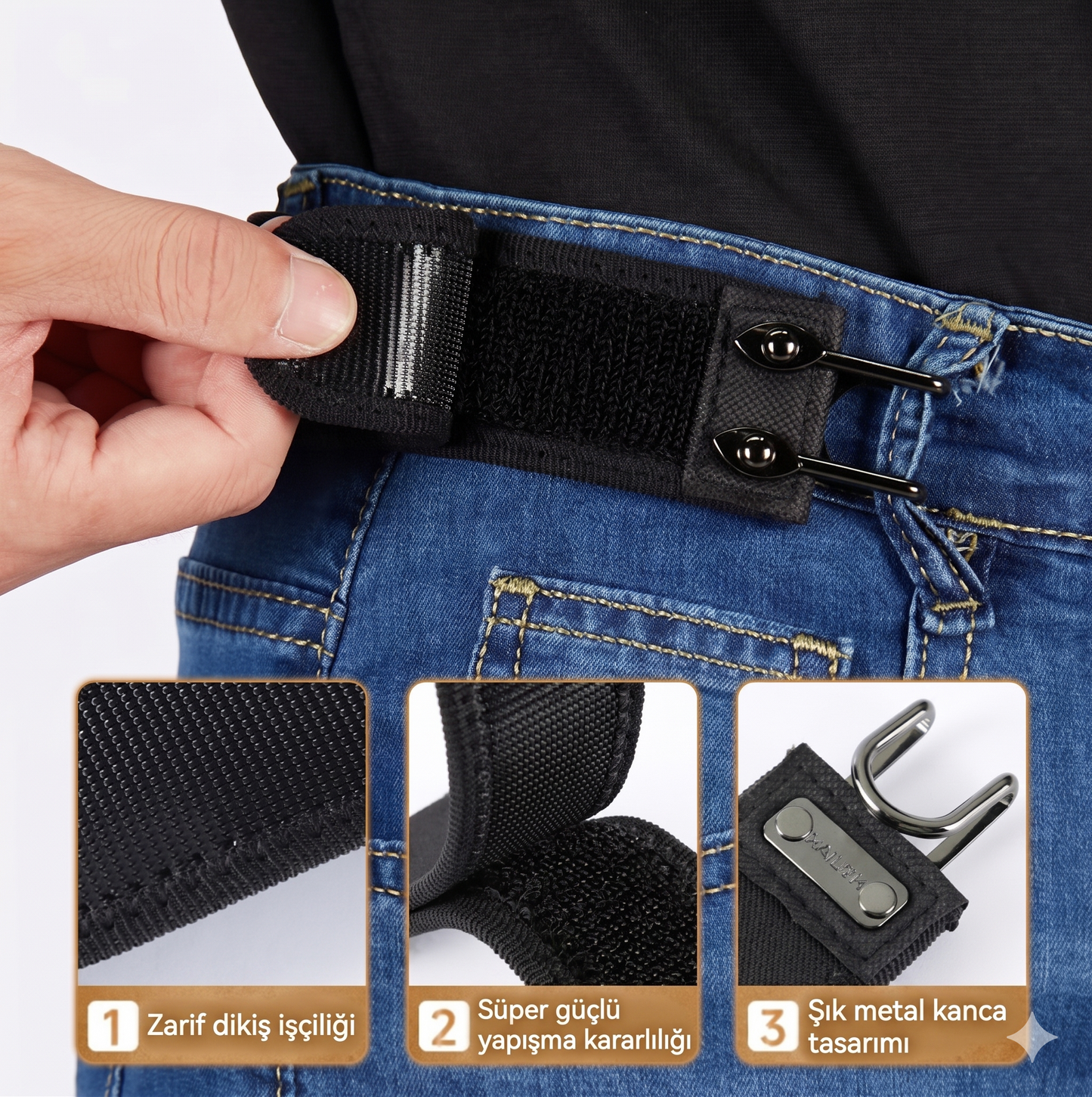 Arvella™ Premium Erkek Kemeri